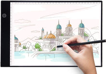 Carica l'immagine nel visualizzatore di Gallery, LITENERGY A4 Tracing Light Box 9x12 Pollici Pad Ultra-Sottile Solo 5mm...