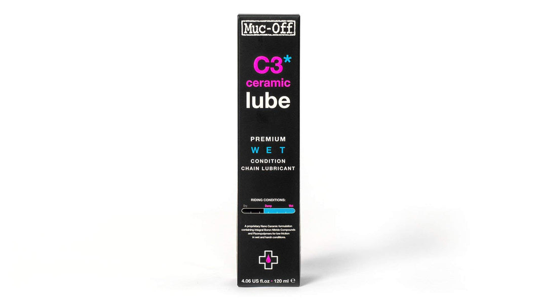 Muc-Off Wet Ceramic Lubrificante Biodegradabile, 120 ml Taglia Unica, Nero - Ilgrandebazar