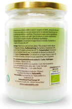 Carica l'immagine nel visualizzatore di Gallery, Olio di Cocco Biologico Extra Vergine 500 ml. Crudo e Spremuto a Freddo. Organico e Puro al 100%. Ideale sui Capelli, sul Corpo e ad Uso Alimentare. Olio di Cocco Bio Nativo e non Raffinato