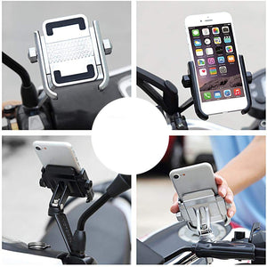 Supporto Smartphone Universale Moto Specchietto Retrovisore specchietto - Ilgrandebazar