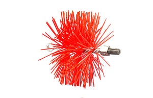 BARETTO - Kit Spazzacamino 10 Aste + Scovolo 180mm Nylon Spazzole 10 Metri - Ilgrandebazar