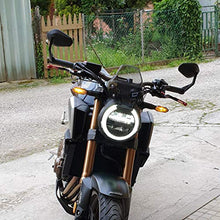 Carica l&#39;immagine nel visualizzatore di Gallery, 7/8&quot; 22mm Specchietti Moto Omologati, per Manubrio E9 B - Ilgrandebazar