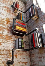 Carica l'immagine nel visualizzatore di Gallery, Kirhov - Scaffale in acciaio galvanizzato, a forma di tubo, industrial urban... - Ilgrandebazar