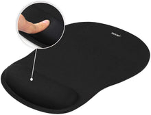 Carica l'immagine nel visualizzatore di Gallery, TECKNET Tappetino Mouse Polso Impermeabile, Mouse Pad Ergonomico con Gel Poggiapolsi, Superficie Liscio, Base in Gomma Antiscivolo per PC, Laptop e Notebook