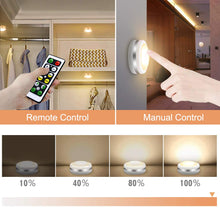 Carica l&#39;immagine nel visualizzatore di Gallery, Luci Armadio Luce Notturna Lampada LED Bawoo 6PCS Bianco Caldo - Ilgrandebazar