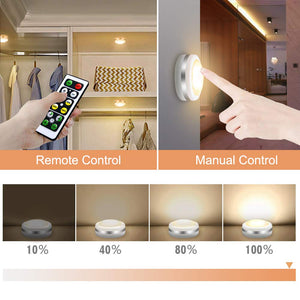 Luci Armadio Luce Notturna Lampada LED Bawoo 6PCS Bianco Caldo - Ilgrandebazar