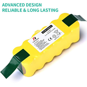 TOPHINON Batteria di Ricambio Ni-MH 3000mAh 14.4V per Aspirapolvere - Ilgrandebazar