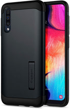 Carica l&#39;immagine nel visualizzatore di Gallery, Spigen Slim Armor per Samsung Galaxy A50 Cover, Design Meccanica Metal Slate - Ilgrandebazar