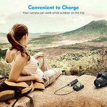 Carica l&#39;immagine nel visualizzatore di Gallery, Powerextra - 2 batterie di ricambio NB-6L e doppio kit ricarica LCD per...
