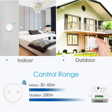 Carica l&#39;immagine nel visualizzatore di Gallery, Paio Interruttore per Luce Senza Fili, LoraTap 3pz Interruttori Remoto con 2 Ricevitori a Relè 2500W, Telecomando 200m 230V, On/Off Wireless Switch per Lampade e Apparecchi Elettrici