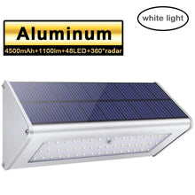 Carica l&#39;immagine nel visualizzatore di Gallery, Licwshi Luci solari 1100lm 4500mAh esterna impermeabile 4500mah Luce Bianca - Ilgrandebazar