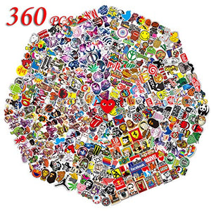 Q-Window Kit Adesivi (360 Pezzi) Vinyl Kawaii Decal Stickers per Laptop,...