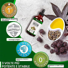 Carica l&#39;immagine nel visualizzatore di Gallery, Kanzy Olio di Ricino per Ciglia e Sopracciglia 100ml Olio di Ricino per Capelli, Unghie, Pelle e Barba 100% Pura Biologico Castor Oil con Set di Pennelli