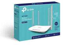 Carica l&#39;immagine nel visualizzatore di Gallery, TP-Link Archer C50 Router Wi-Fi AC1200, Dualband 300 Mbps/2.4 Bianco - Ilgrandebazar