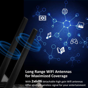 Scheda di Rete Wireless Wi-Fi con Bluetooth 4.2, WiFi 4.2 - Ilgrandebazar