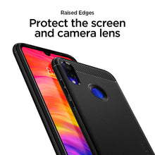 Carica l&#39;immagine nel visualizzatore di Gallery, Spigen Rugged Armor, Cover Xiaomi Redmi Note 7/ 7 PRO, Nero - Ilgrandebazar