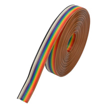 Carica l&#39;immagine nel visualizzatore di Gallery, ZITFRI Cavi per Arduino 5M Flat Cable Nastro Arcobaleno Cavo Rame Cavetti...