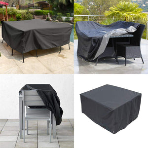 Copertura Tavolo da Giardino Bolerton, Copertina Protettiva 200 x 160 x 70cm - Ilgrandebazar