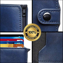 Carica l'immagine nel visualizzatore di Gallery, Porta Carte Credito - MONEYHOLD™ - di Schermato 3 - Blu