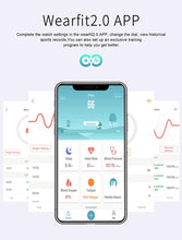 Carica l&#39;immagine nel visualizzatore di Gallery, jpantech Smartwatch Orologio Fitness Impermeabile IP68 Donna Uomo GPS Negro - Ilgrandebazar