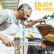 Carica l&#39;immagine nel visualizzatore di Gallery, Utensili barbecue, isimsus Attrezzi per barbecue Acciaio Inox Set Di...