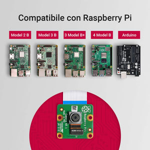 LABISTS Raspberry Pi Official Camera Module V2 8Mp, IMX219 Sensore V2.0 - Ilgrandebazar