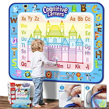 Carica l&#39;immagine nel visualizzatore di Gallery, Jasonwell Acqua Doodle Tappeto Colorabile Magico Bambini 100*80cm Acqua... - Ilgrandebazar