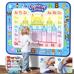 Jasonwell Acqua Doodle Tappeto Colorabile Magico Bambini 100*80cm Acqua... - Ilgrandebazar