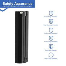 Carica l&#39;immagine nel visualizzatore di Gallery, Exmate Batteria sostitutiva Ni-MH da 7,2 V 3500 mAh per Makita 7000 7002... - Ilgrandebazar