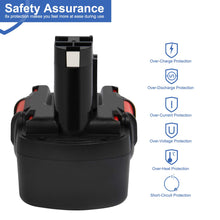 Carica l&#39;immagine nel visualizzatore di Gallery, Exmate Ni-MH 12V 3,5Ah Sostituire Bosch Batteria Trapano per BAT043... - Ilgrandebazar