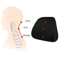 Carica l&#39;immagine nel visualizzatore di Gallery, ENDARK Cuscino auto con gomma piuma Memory, collo per M, Nero - Ilgrandebazar