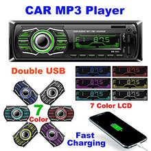 Carica l&#39;immagine nel visualizzatore di Gallery, TOYOUSONIC Autoradio 1 DIN Bluetooth Car Stereo Lettore MP3 Chiamate in...