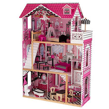 Carica l&#39;immagine nel visualizzatore di Gallery, Kidkraft 65093 Casa delle Bambole Amelia in Legno adatta per di 30... - Ilgrandebazar