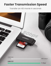 Carica l&#39;immagine nel visualizzatore di Gallery, UGREEN USB 3.0 Lettore Schede SD TF Card Reader 5Gbps, Adattatori per schede... - Ilgrandebazar