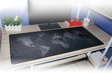 Carica l'immagine nel visualizzatore di Gallery, Vicloon Tappetino Mouse Gaming XXL per Mouse e PC, Mouse Pad Antiscivolo Fondo in Gomma con Bordi Cuciti 900x 400x3mm Mappa del Mondo
