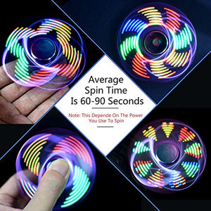 Fidget Spinner Hand Quimat a Mano Luce LED UP Giocattoli da Dita EDC... - Ilgrandebazar