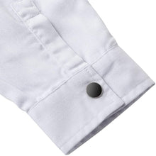 Carica l&#39;immagine nel visualizzatore di Gallery, Icertag Camice Bianco da Laboratorio Donna, Medico Cappotto, Camice per Le Donne, Camice Bianco per Le Signore, Adatto per Studente Laboratorio Infermiera Cosplay Abito di Cotone