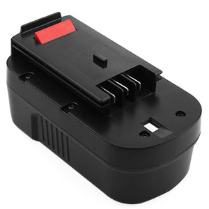 ADVNOVO 18V 3.5Ah Ni-MH Sostituzione Batteria per Black and Decker Nero - Ilgrandebazar