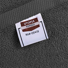 Carica l&#39;immagine nel visualizzatore di Gallery, Utopia Towels - Set di Asciugamani Mani (4 Pezzi, 41x 71 cm/ 16x28 Grigio - Ilgrandebazar