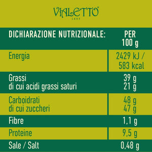 VIALETTO Adelina | Cioccolato Bianco Salato con Pistacchi e Mandorle| Tavoletta da 90 grammi