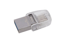 Carica l&#39;immagine nel visualizzatore di Gallery, Kingston DataTraveler microDuo 3C DTDUO3C/64GB USB 3.0/3.1 Type-A e Nero - Ilgrandebazar