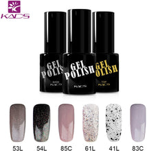 Carica l&#39;immagine nel visualizzatore di Gallery, KADS 6PCS Soak Off UV LED Smalto semipermanente in Gel gel polish Nail Art set