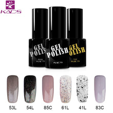 Carica l&#39;immagine nel visualizzatore di Gallery, KADS 6PCS Soak Off UV LED Smalto semipermanente in Gel gel polish Nail SET 19 - Ilgrandebazar