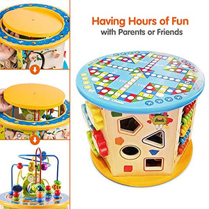 Ulmisfee Giochi Bimbi 1 Anno Educativi Legno Bambin Cubi Giochi... - Ilgrandebazar