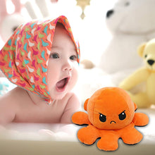 Carica l&#39;immagine nel visualizzatore di Gallery, CJRNBU Polipo Reversibile Peluche, Polpo Peluche può Esprimere Emozioni e Alleviare Lo Stress, Peluche Polipo Reversibile Umore per Regalo Amica Compleanno Giocattoli per Bambini Regalo di Festa