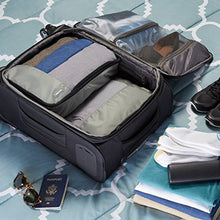 Carica l'immagine nel visualizzatore di Gallery, AmazonBasics - Set da 4 cubi organizzatori, 2 2 Media e 2 Grande, Grigio