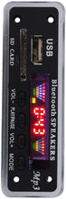 Carica l'immagine nel visualizzatore di Gallery, Exliy Scheda di decodifica Altoparlanti, Schermo a 4 Colori SDM01BT + U-DX Bluetooth 5.0 MP3 FM Ape Modulo Scheda di decodifica FLAC, Supporto MP3/WMA/WAV/FLAC/APE(Nero)