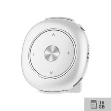Carica l'immagine nel visualizzatore di Gallery, Lettore MP3 con clip, lettore musicale portatile senza perdita audio per la corsa espandibile fino a 128 GB SD Card (M6N bianco)
