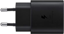 Carica l'immagine nel visualizzatore di Gallery, SAMSUNG EP-TA800NBEGEU - Caricabatterie rapido da 25 W, Porta USB di Tipo C (Senza Cavo), Nero