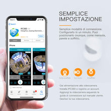 Carica l&#39;immagine nel visualizzatore di Gallery, Apeman 1080P Telecamera Wi-Fi Interno ,Videocamera Sorveglianza XT-ID73-DE - Ilgrandebazar